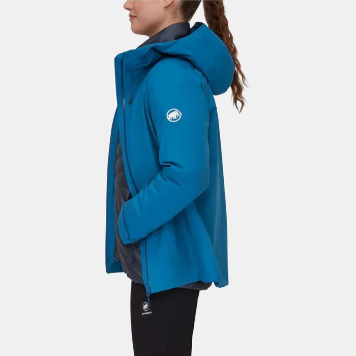 Jackets and Vests Women Mammut Convey 3 In 1 HS Hooded Jacket Deep Icemarine Jackets and Vests Women Mammut Convey 3 In 1 HS Hooded Jacket Deep Icemarine