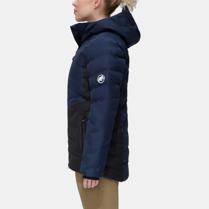 Jackets and Vests Women Mammut Photics Ski HS Thermo Hooded Jacket Blackmarine Jackets and Vests Women Mammut Photics Ski HS Thermo Hooded Jacket Blackmarine