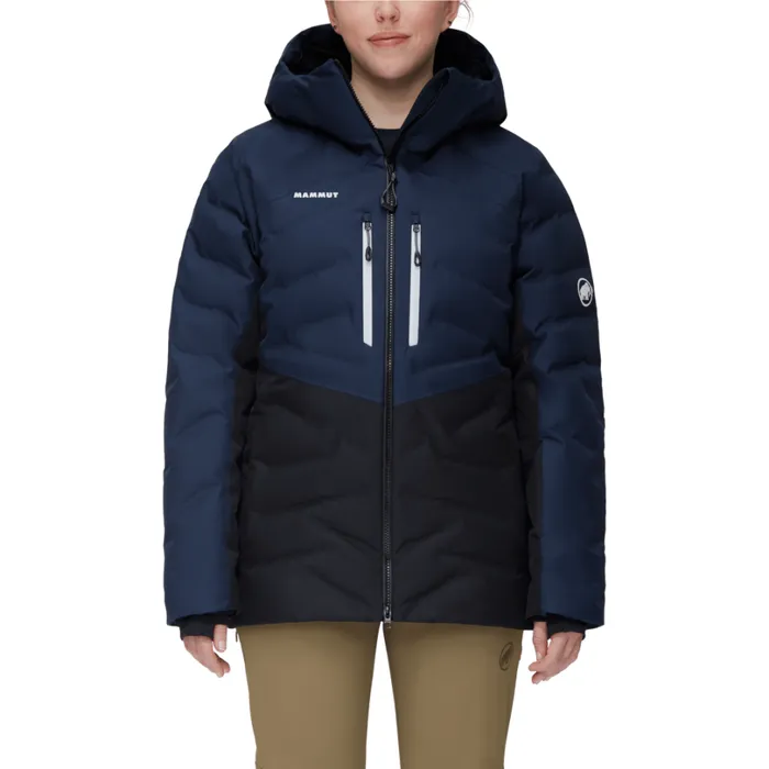 Jackets and Vests Women Mammut Photics Ski HS Thermo Hooded Jacket Blackmarine Jackets and Vests Women Mammut Photics Ski HS Thermo Hooded Jacket Blackmarine