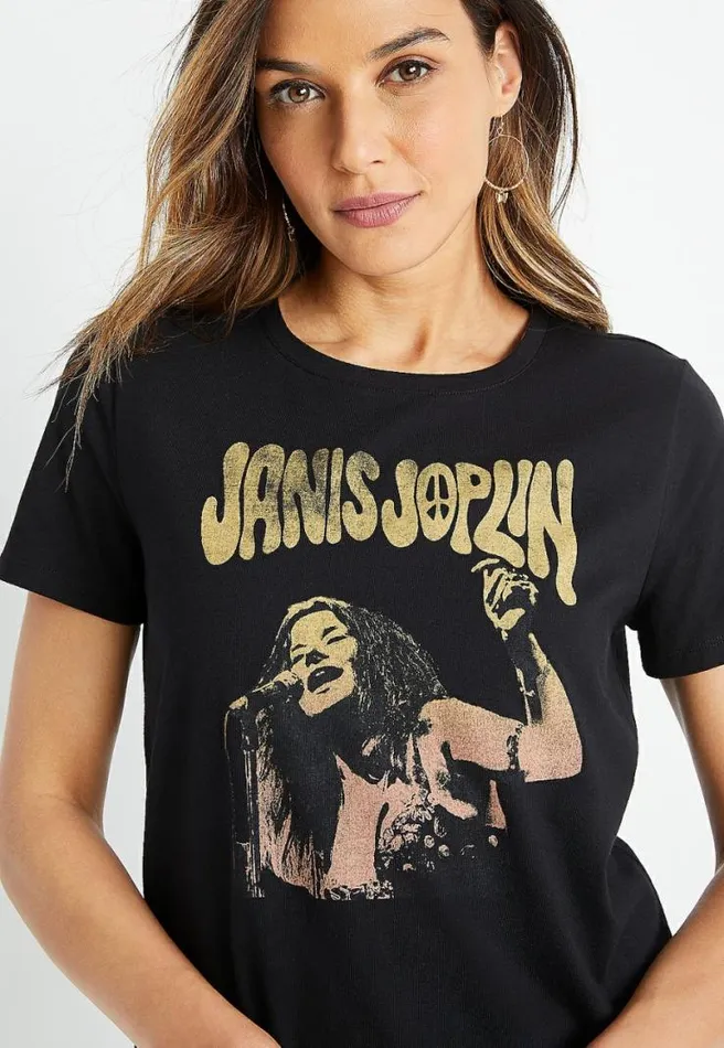 Janis Joplin Graphic Tee Women Maurices Tops