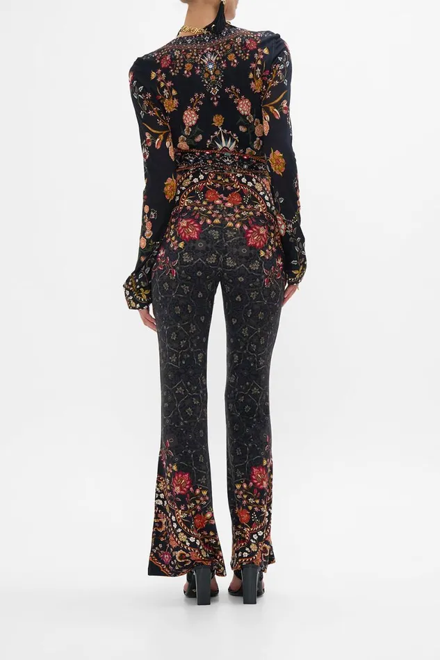 JERSEY FLARE PANT LOOM TO TOMB Loom To Tomb Womens Camilla Pants