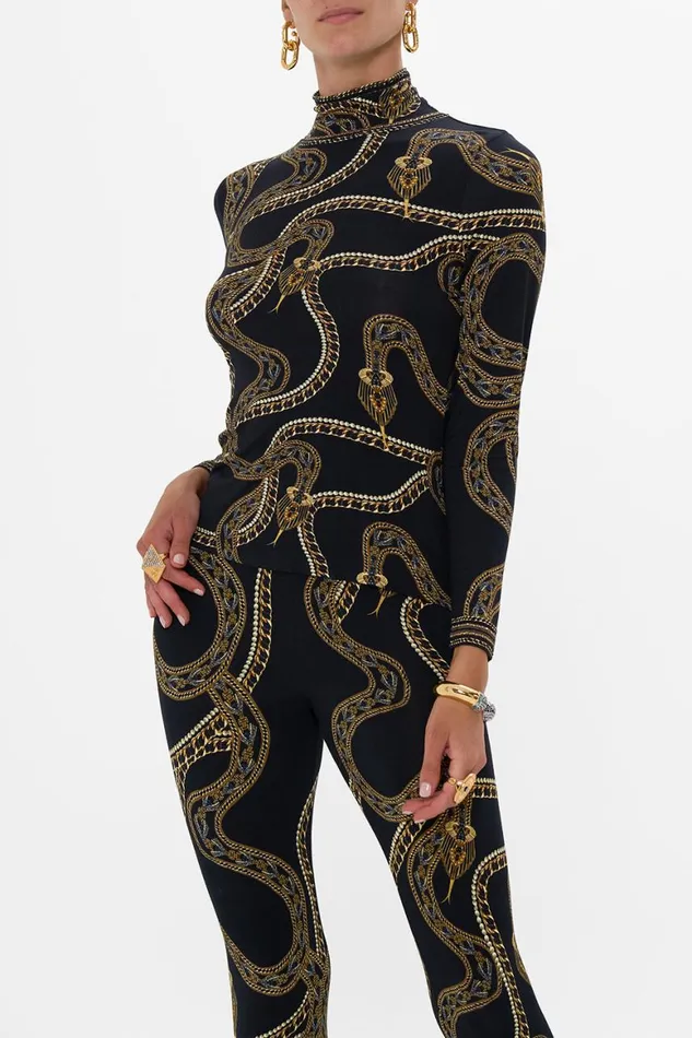 JERSEY TURTLENECK CALL ME CLEOPATRA Call Me Cleopatra Womens Camilla Tees