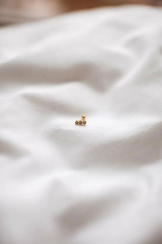 Jewelry and Accessories Earrings Easy Clothes Golden Lya Piercing Jewelry and Accessories Earrings Easy Clothes Golden Lya Piercing
