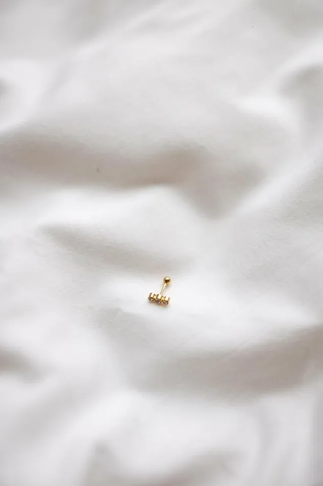 Jewelry and Accessories Earrings Easy Clothes Golden Lya Piercing Jewelry and Accessories Earrings Easy Clothes Golden Lya Piercing
