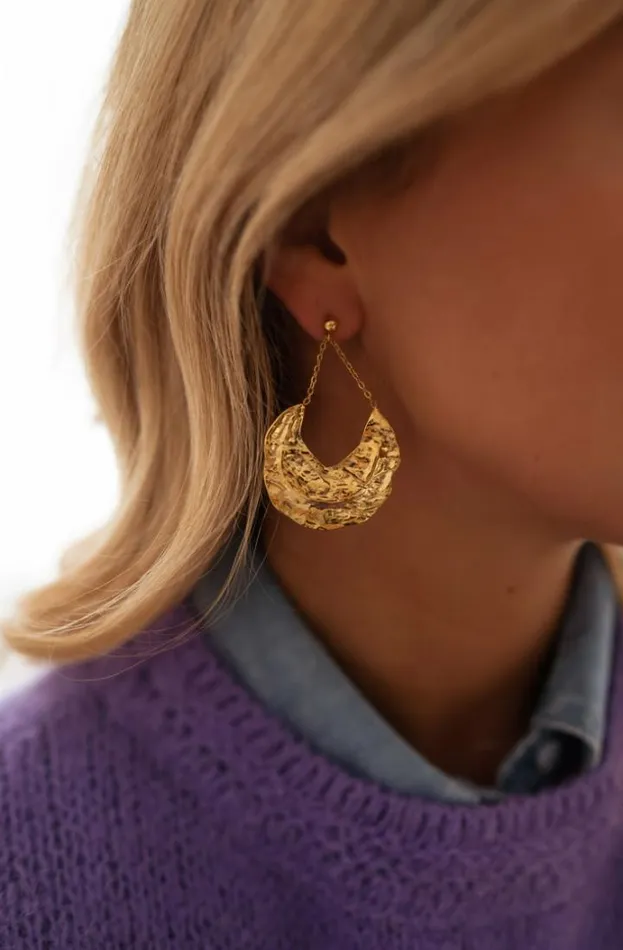 Jewelry and Accessories Earrings Easy Clothes Golden Wym Earrings