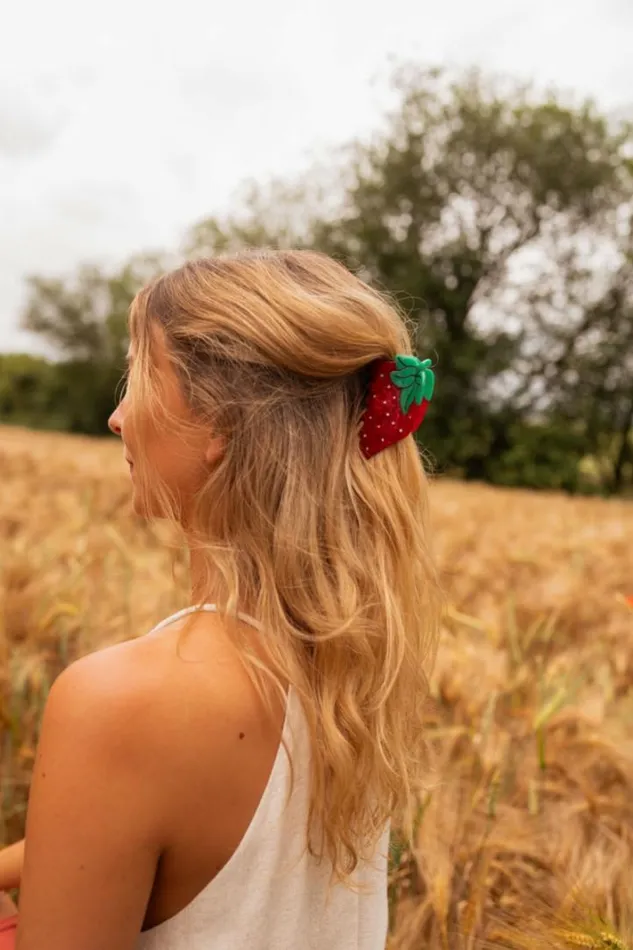 Jewelry and Accessories Hair Clips Easy Clothes Strawberry Hair Clip Jewelry and Accessories Hair Clips Easy Clothes Strawberry Hair Clip