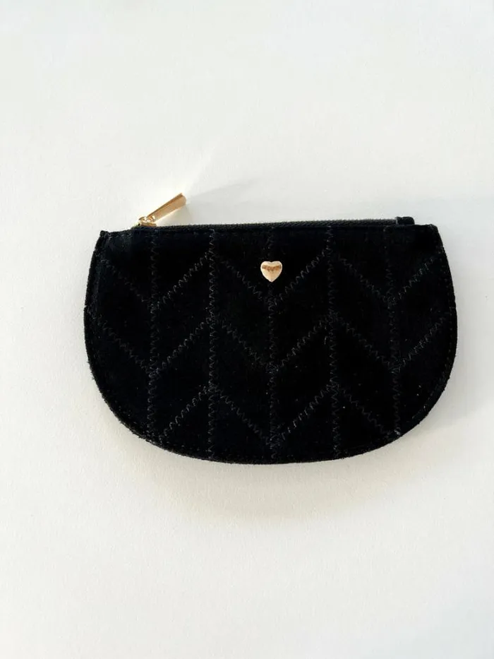 Jewelry and Accessories Handbags Easy Clothes Black Toina Coin Purse Black