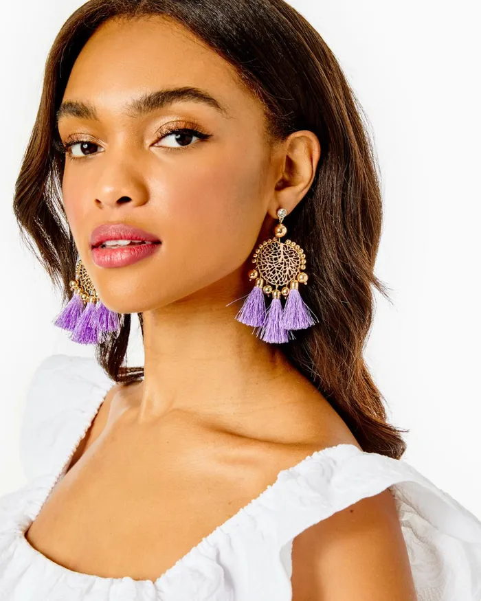 Jewelry WomenHome and Gifts Lilly Pulitzer Sea Dreamer Earrings Lillys Lilac