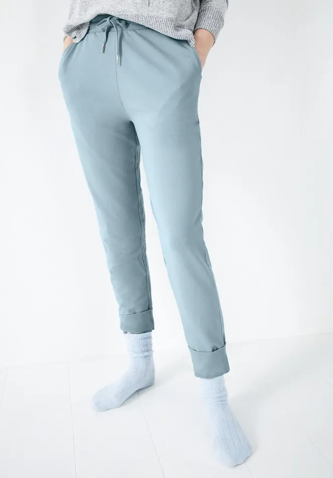 Joggers and Leggings Women Hush Laurel Relaxed Joggers Soft Blue