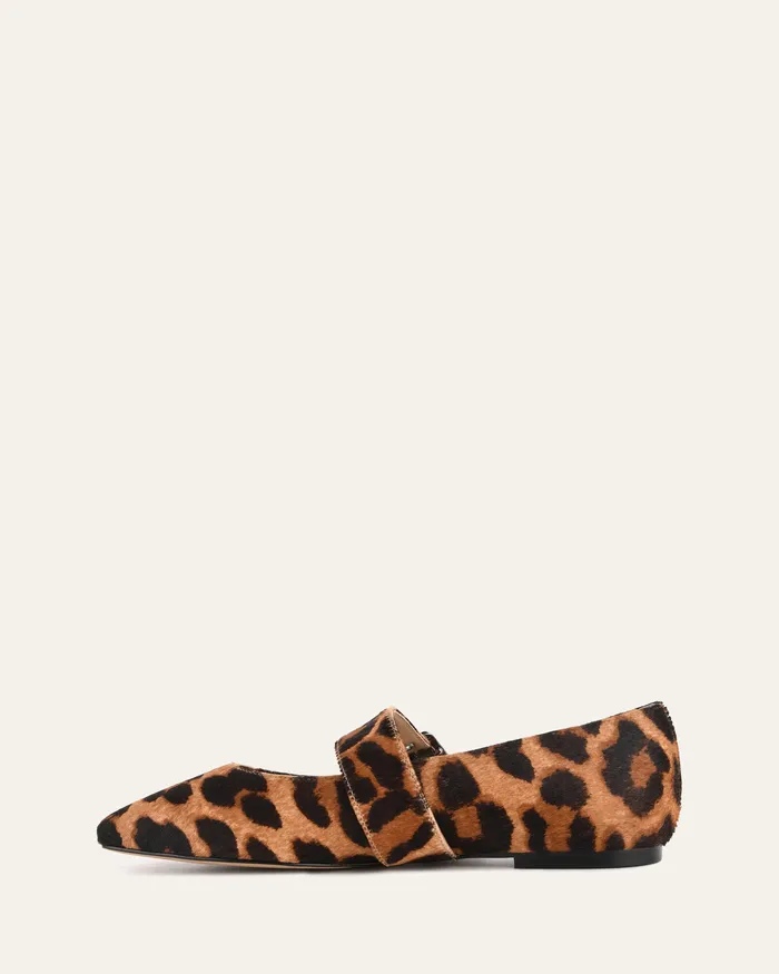 jomercer CASUAL Women Sarah casual flats ocelot leather jomercer CASUAL Women Sarah casual flats ocelot leather
