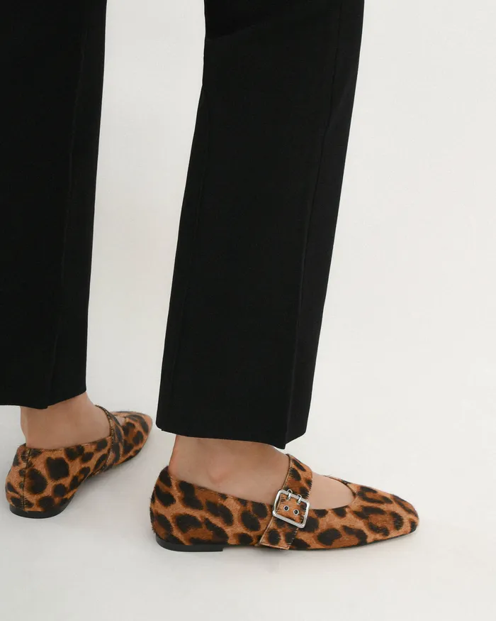 jomercer CASUAL Women Sarah casual flats ocelot leather jomercer CASUAL Women Sarah casual flats ocelot leather