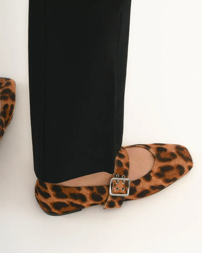 jomercer CASUAL Women Sarah casual flats ocelot leather jomercer CASUAL Women Sarah casual flats ocelot leather
