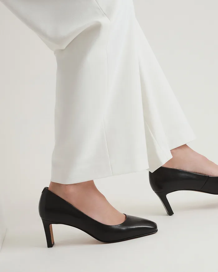 jomercer MID HEELS Women Julie mid heels black leather