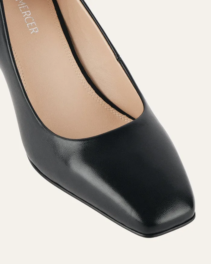 jomercer MID HEELS Women Julie mid heels black leather