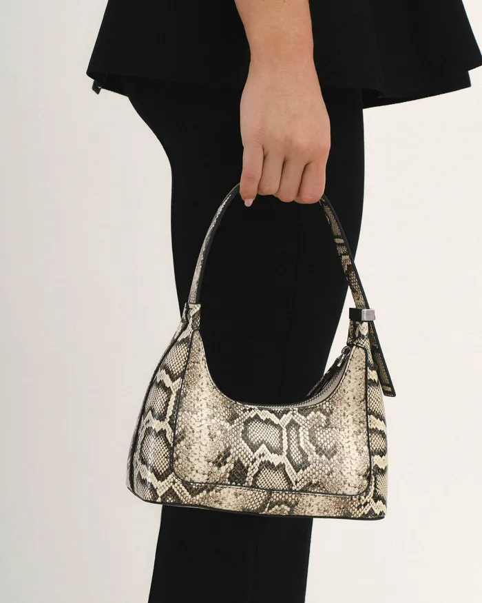 jomercer SHOULDER BAGS Women Isabel shoulder bag natural snake leather jomercer SHOULDER BAGS Women Isabel shoulder bag natural snake leather