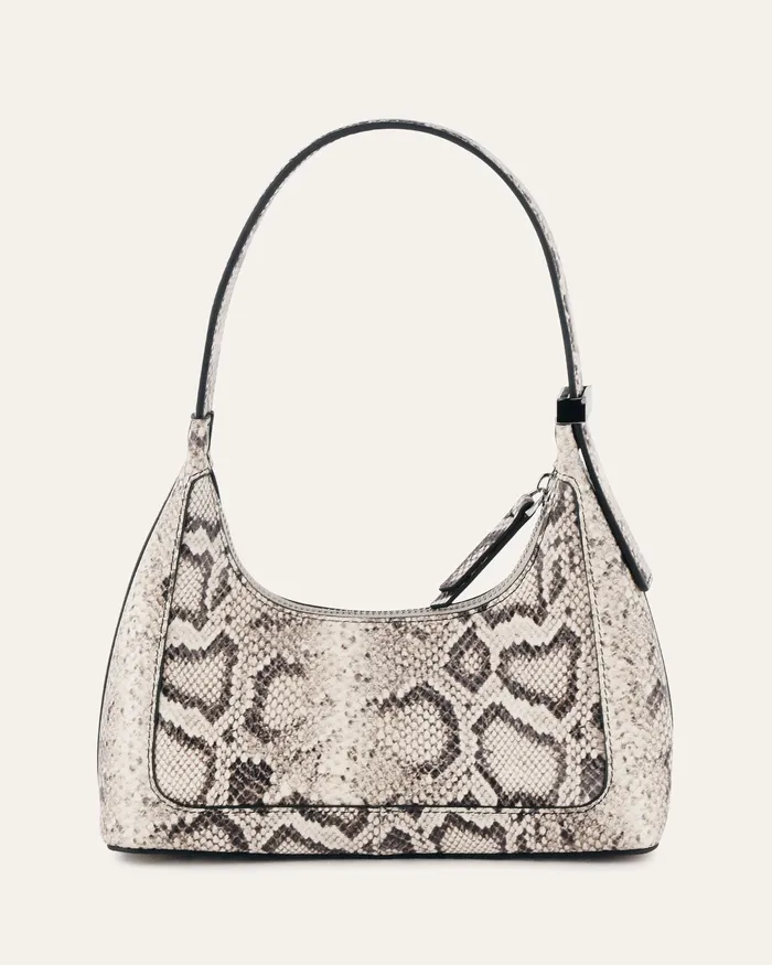 jomercer SHOULDER BAGS Women Isabel shoulder bag natural snake leather jomercer SHOULDER BAGS Women Isabel shoulder bag natural snake leather