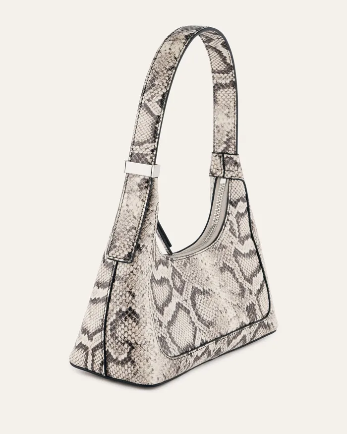 jomercer SHOULDER BAGS Women Isabel shoulder bag natural snake leather jomercer SHOULDER BAGS Women Isabel shoulder bag natural snake leather