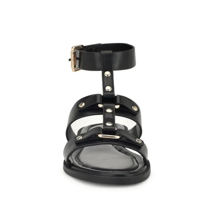 Jouise Ankle Strap Flat Sandals Black Women Nine West Sandals Jouise Ankle Strap Flat Sandals Black Women Nine West Sandals