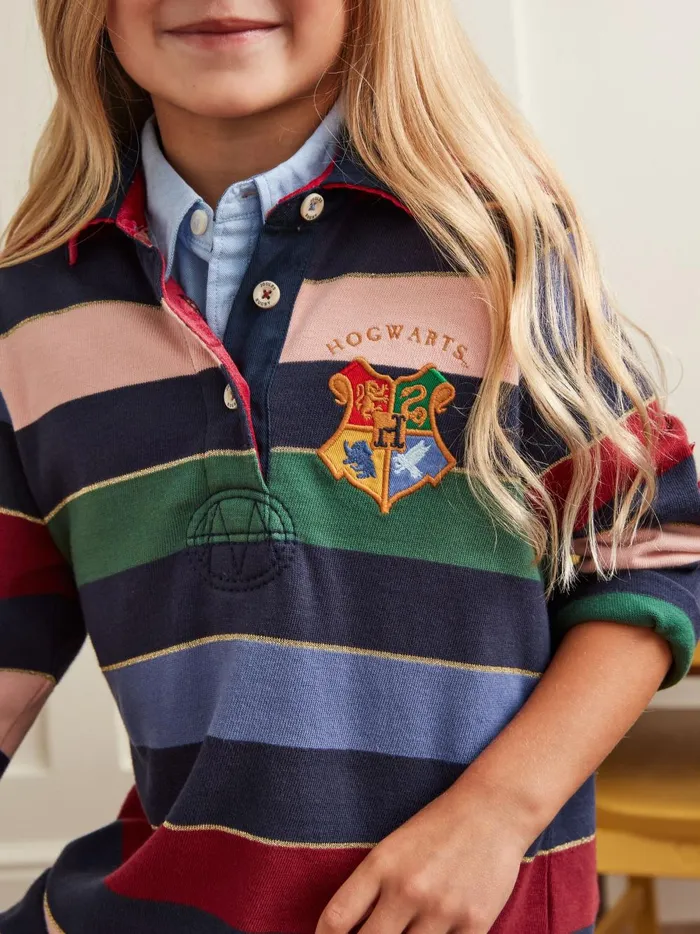 Joules Dresses Girls Multi Harry Potter Striped Rugby Dress