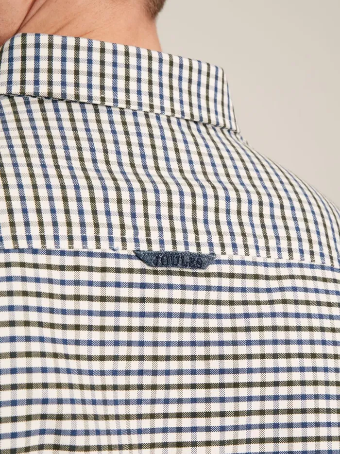 Joules Shirts Men BlueGreen Cotton Check Shirt