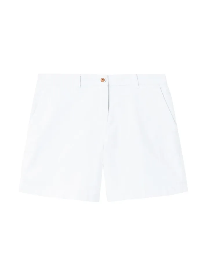 Joules Shorts and Skirts Women White Cruise Mid Thigh Length Chino Shorts