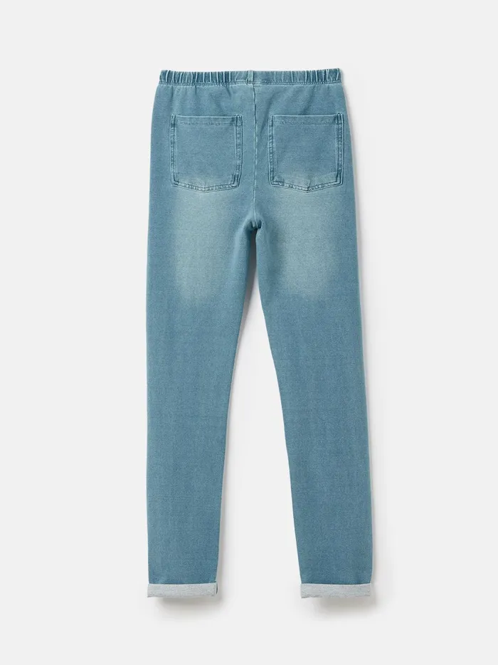 Joules Trousers and Leggings Girls Blue Denim Leggings