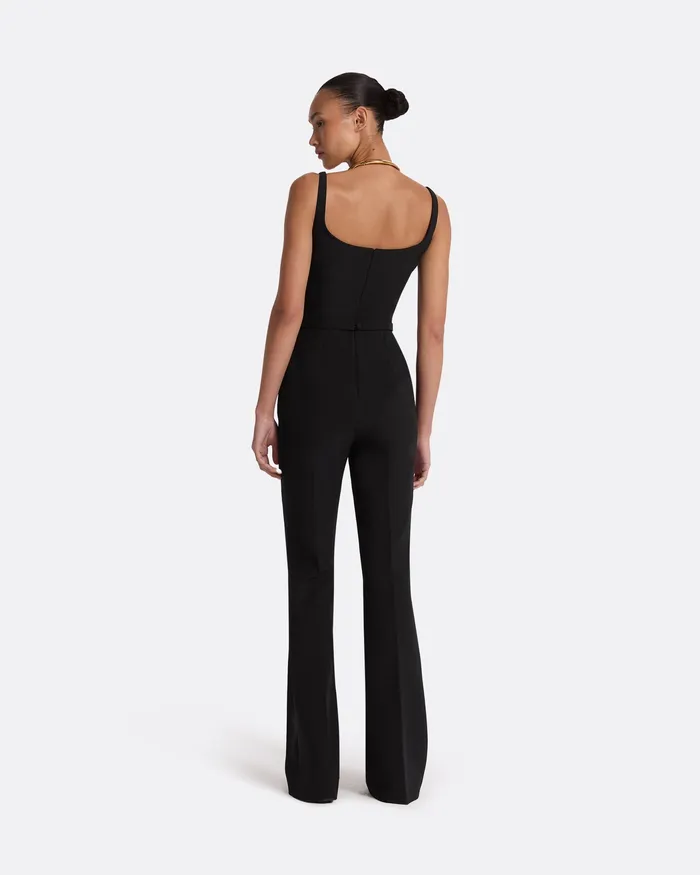 Jumpsuits Bele Black Jumpsuit Black 8211 Safiyaa Women