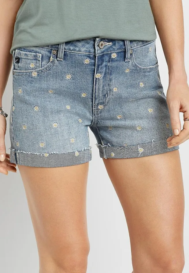 Kancan High Rise Daisy 35In Short Women Maurices Jeans