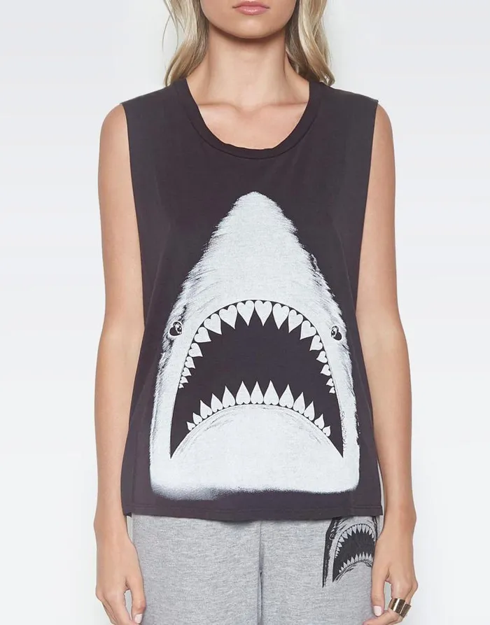 Kel Shark Onyx Women Lauren Moshi Tanks