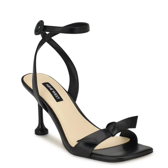 Kensta Bow Sandals Black Women Nine West Sandals Kensta Bow Sandals Black Women Nine West Sandals