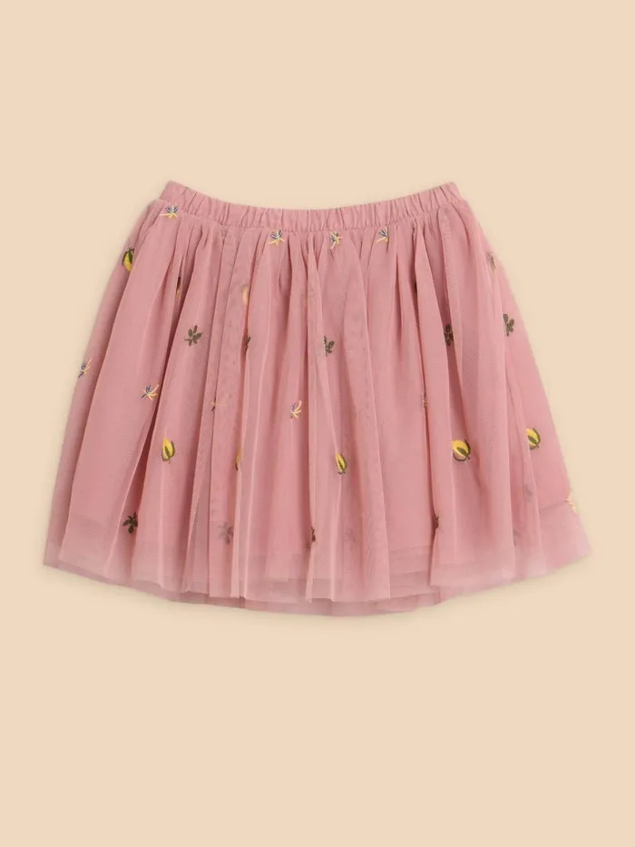 Kids DRESSES and SKIRTS White Stuff Embroidered Tuelle Skirt Light Pink Kids DRESSES and SKIRTS White Stuff Embroidered Tuelle Skirt Light Pink