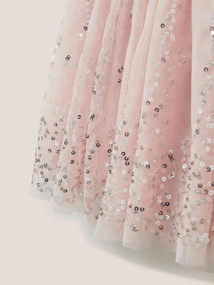 Kids DRESSES and SKIRTS White Stuff Fiona Tuelle Skirt Mid Pink Kids DRESSES and SKIRTS White Stuff Fiona Tuelle Skirt Mid Pink