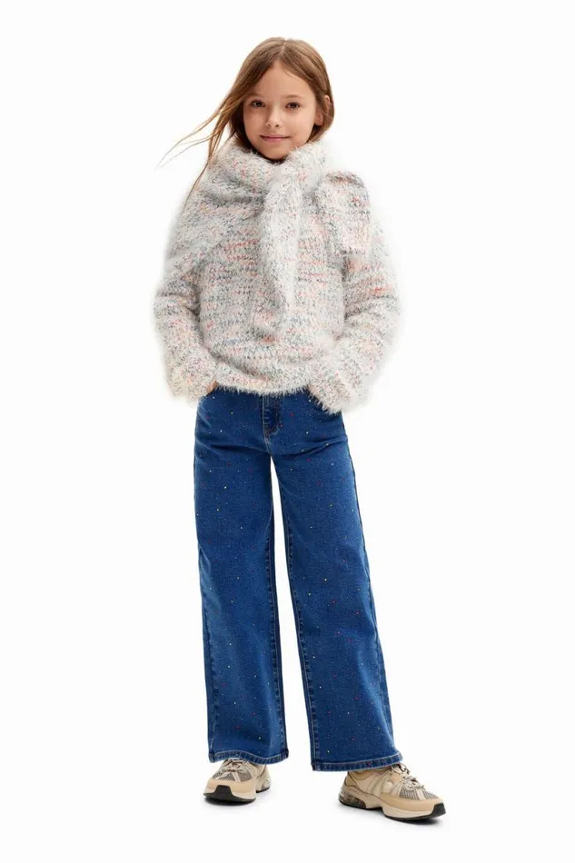 Kids Jumpers And Sweatshirts Desigual Marled Sweater
