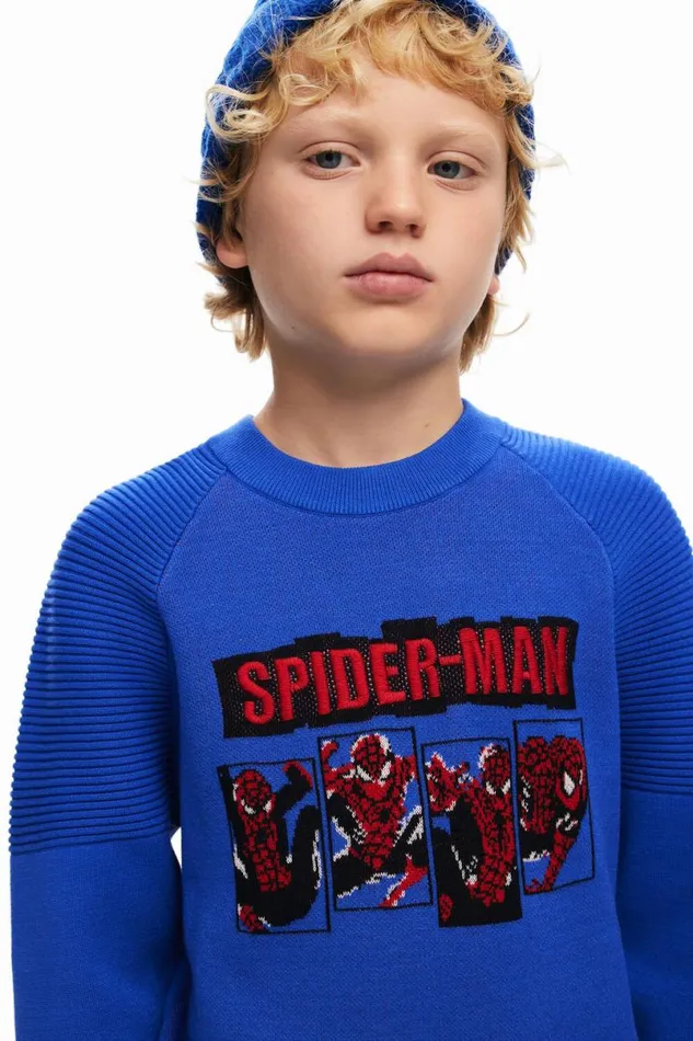 Kids Jumpers And Sweatshirts Desigual Spiderman Sweatshirt Without Hood