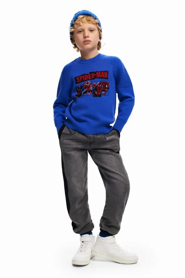 Kids Jumpers And Sweatshirts Desigual Spiderman Sweatshirt Without Hood