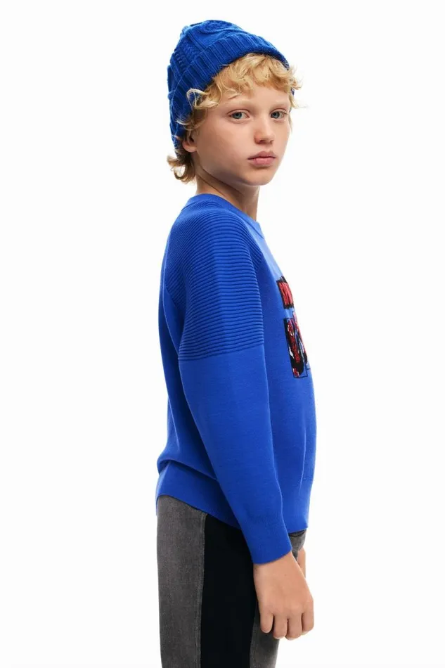 Kids Jumpers And Sweatshirts Desigual Spiderman Sweatshirt Without Hood