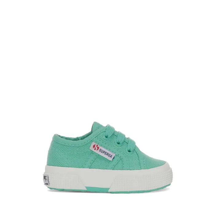 Kids Kid Unisex 2750 BABY CLASSIC Sneaker GREEN WATERFAVORIO Superga Low Cut