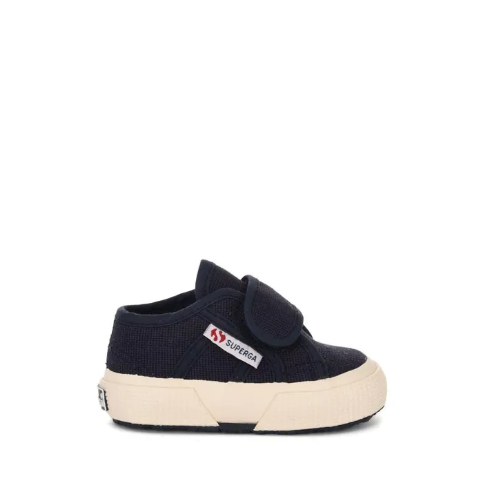 Kids Kid Unisex 2750BSTRAP Sneaker BLUE NAVY Superga Baby Steps