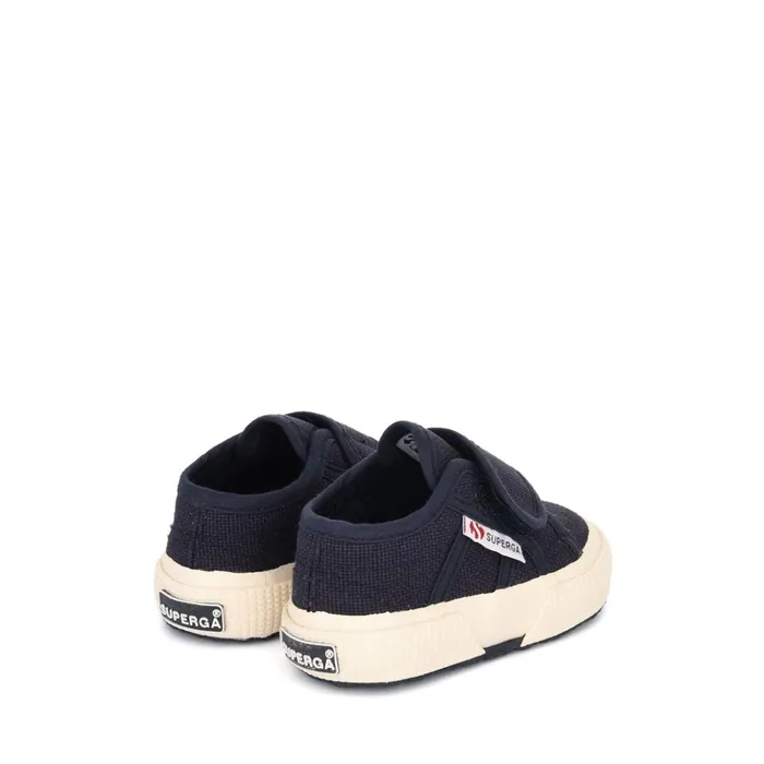 Kids Kid Unisex 2750BSTRAP Sneaker BLUE NAVY Superga Baby Steps