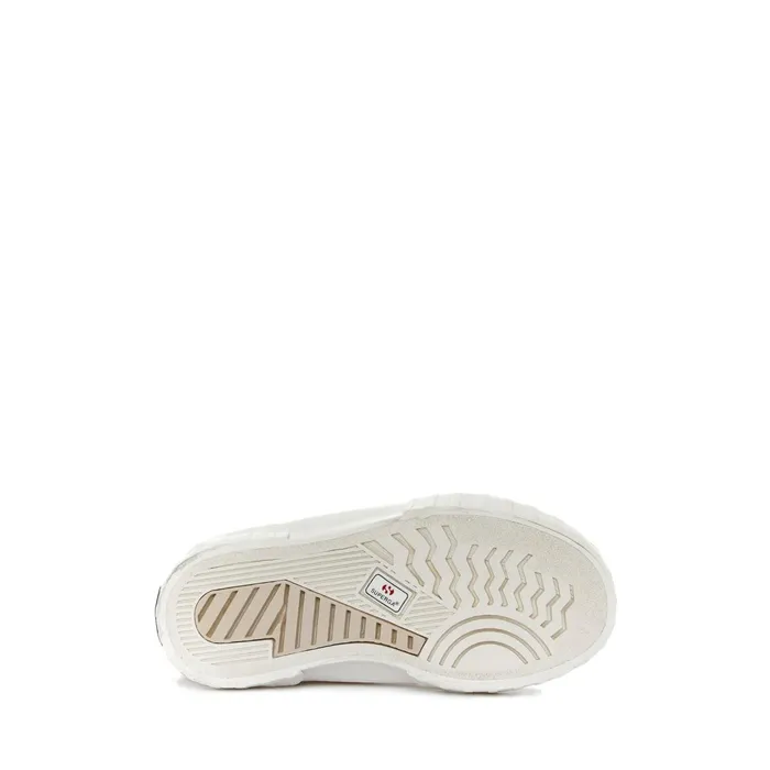 Kids Sneakers Kid Unisex 2696 KIDS STRIPE SUEDE Mid Cut PINK ALMONDFAVORIO Superga Children