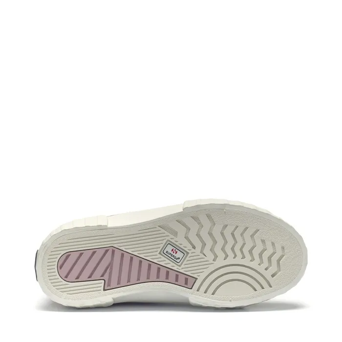 Kids Sneakers Kid Unisex 2696 KIDS STRIPE SUEDE Mid Cut VIOLET HUSHEDFAVORIO Superga High Top