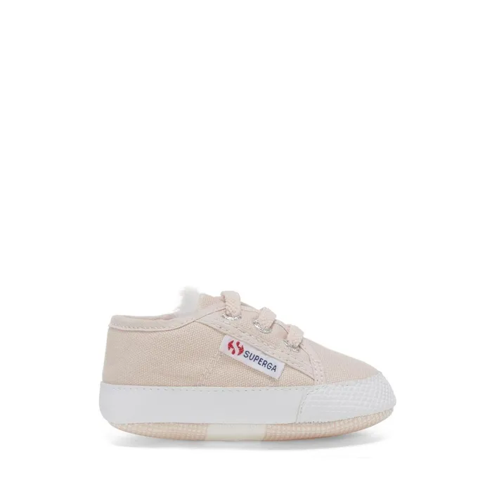 Kids Sneakers Kid Unisex 4006 BABY ECOFUR Low Cut PINK ALMONDFAVORIO Superga Low Cut