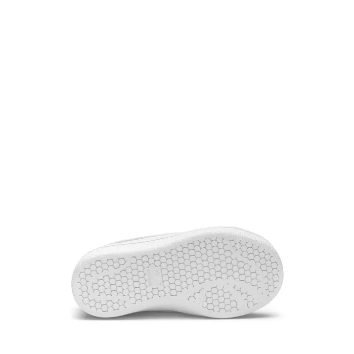 Kids Sneakers Kid Unisex 4832 KIDS STRAPS MATCH Low Cut TOTAL WHITE Superga Low Cut