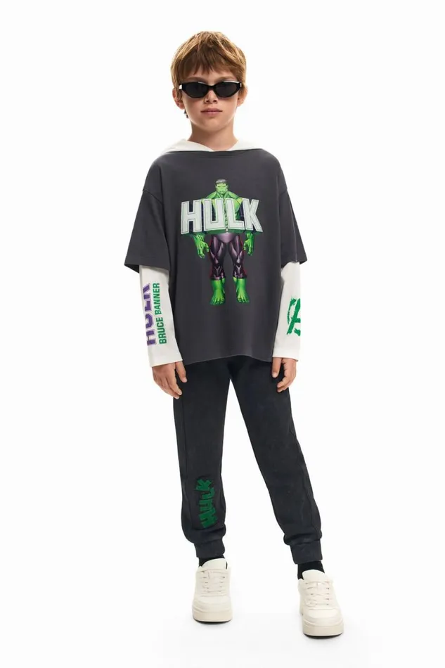 Kids Tshirts And Shirts Desigual Double Sleeve Hulk TShirt