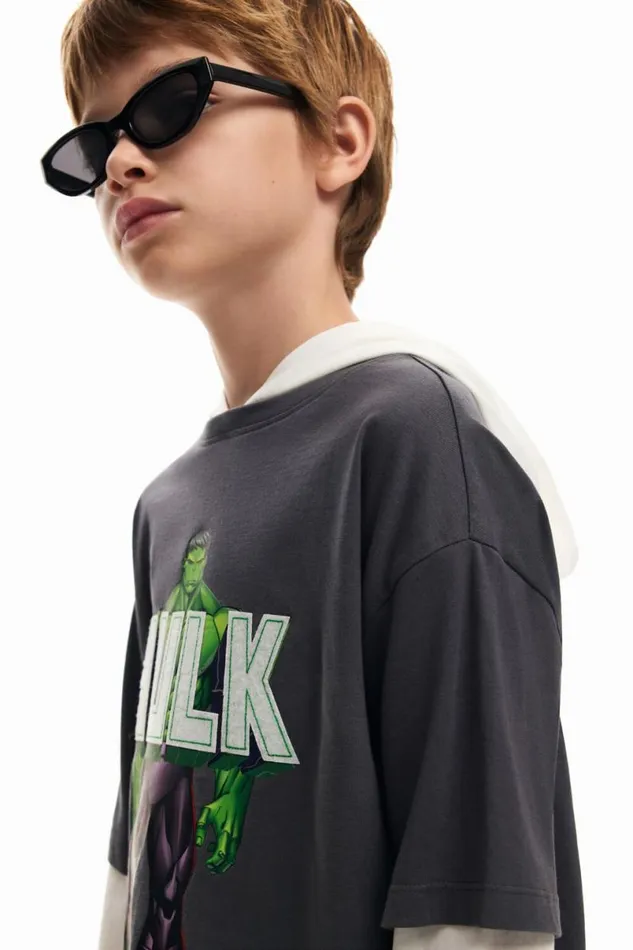 Kids Tshirts And Shirts Desigual Double Sleeve Hulk TShirt