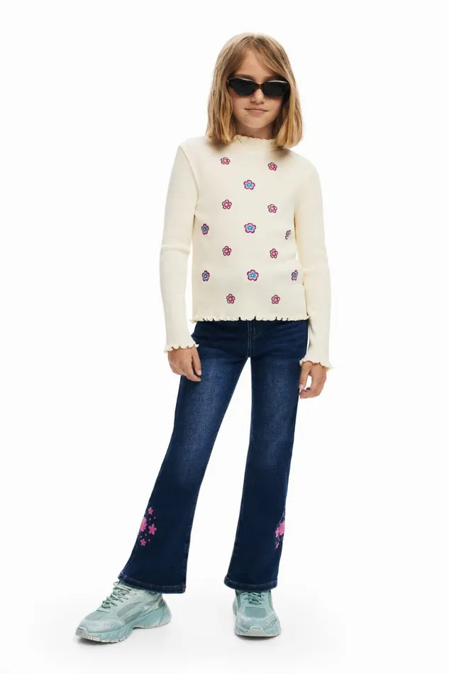 Kids Tshirts And Shirts Desigual Longsleeve Floral Tshirt