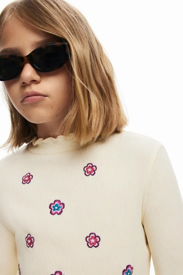 Kids Tshirts And Shirts Desigual Longsleeve Floral Tshirt