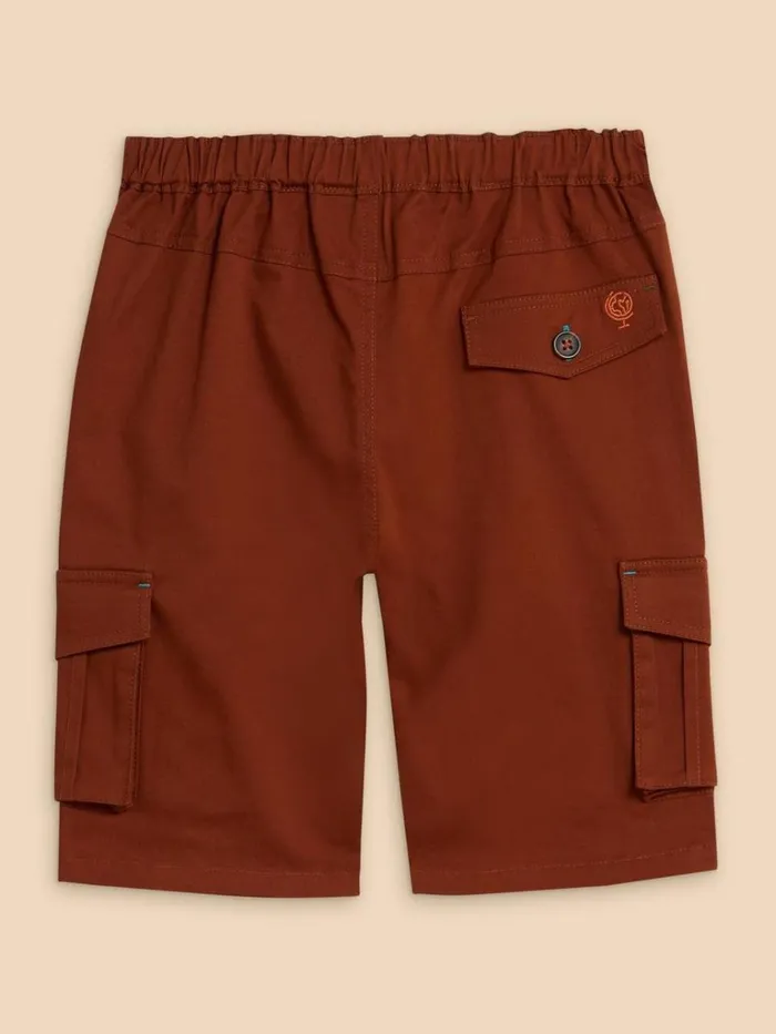 Kids TROUSERS and SHORTS White Stuff Cargo Carter Short Mid Brown Kids TROUSERS and SHORTS White Stuff Cargo Carter Short Mid Brown