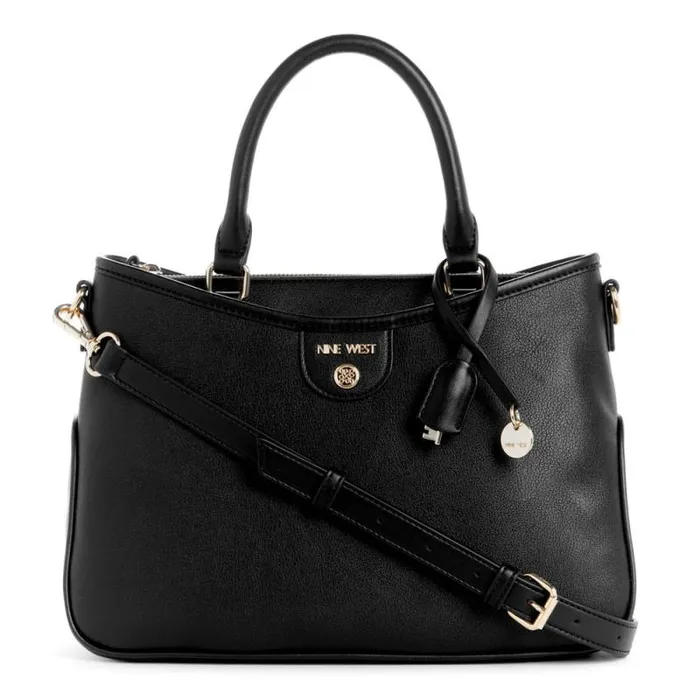 Kiley Satchel Black Women Nine West Satchels and Shoulder Bags