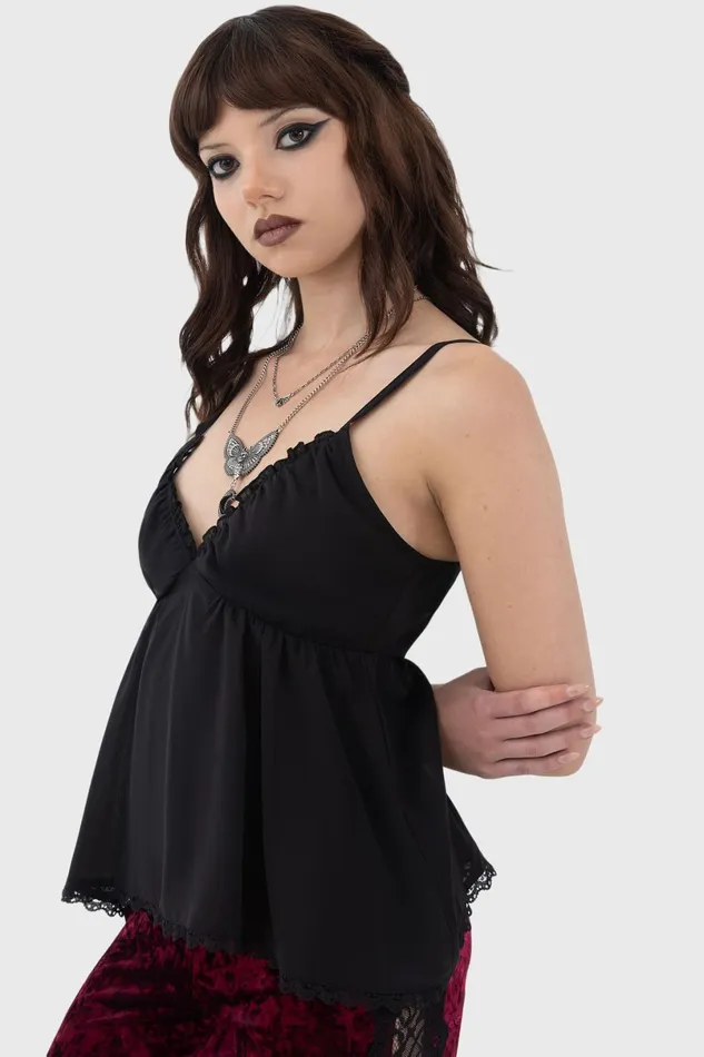 Killstar Basics Women Bitter Soul Cami Top